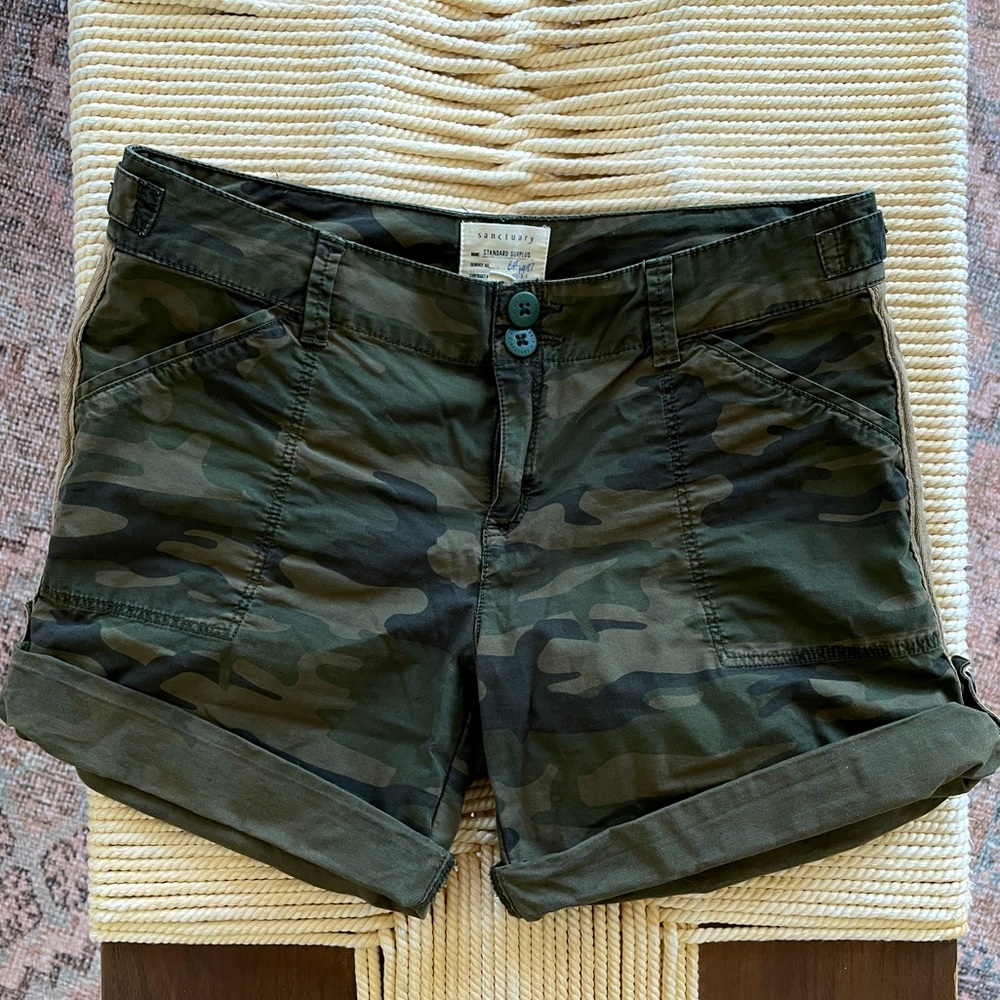 Sanctuary Camo Shorts